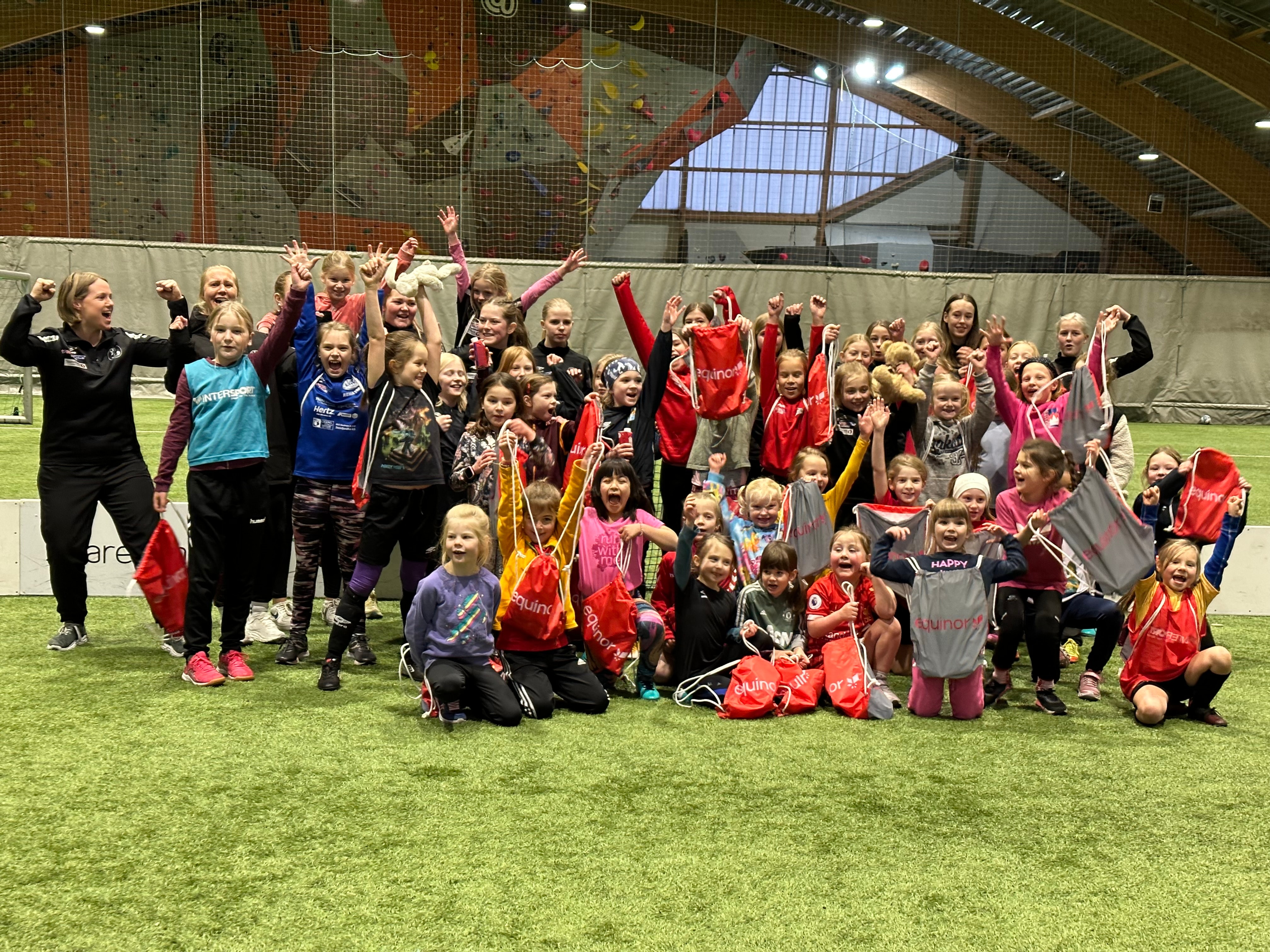 Jentefotballdag 6 - 10 år